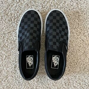 Vans Classic Slip-On Checkerboard Shoe